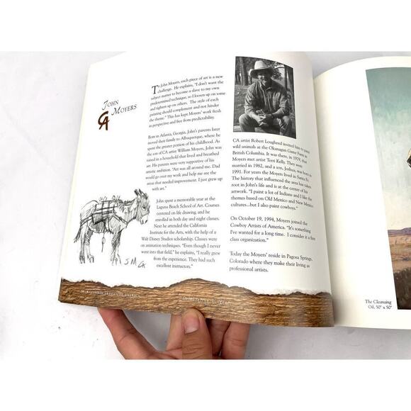 Cowboy Artists of America Paperback 35th Phoenix Art Museum 2000 First Edition - Picture 15 of 15